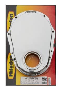Milodon - Milodon Timing Cover - 1-Piece - Polished - Big Block Chevy
