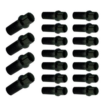 Moroso Performance Products - Moroso Oil Pan Bolt Kit - Hex Head - Flanged - Grade 8 - Zinc Plated - Small Block Chevy
