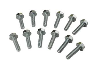 Moroso Performance Products - Moroso Rear Engine Cover Bolt Kit - 8 mm x 1.25 Thread - 1.165 in Long - Hex Head - GM LS-Series
