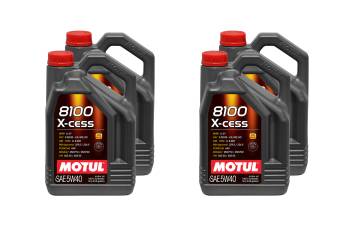 Motul - Motul X-Cess 5w40 Synthetic Motor Oil - 5 L Bottle (Set of 4)