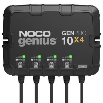 NOCO - NOCO Genius Pro Battery Charger - 12V - 40 amp - 4-Bank - Quick Connect Harness