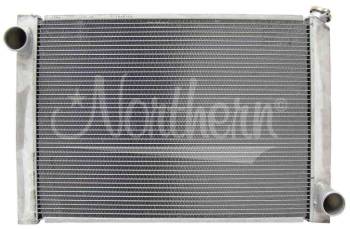Northern Radiator - Northern Drag Race Aluminum Radiator - 23.875 in W x 16 in H x 2 in D - Driver Side Inlet - Passenger Side Outlet