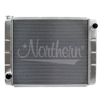 Northern Radiator - Northern Race Pro Aluminum Radiator - 26 in W x 19 in H x 3.125 in D - Passenger Side Inlet - Driver Side Outlet
