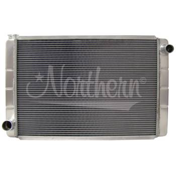 Northern Radiator - Northern Race Pro Aluminum Radiator - 31 in W x 19 in H x 3.125 in D - Passenger Side Inlet - Driver Side Outlet