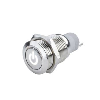 Oracle Lighting Technologies - Oracle Lighting Push Button Switch - On/Off - 12V - Lighted - Flush Mount