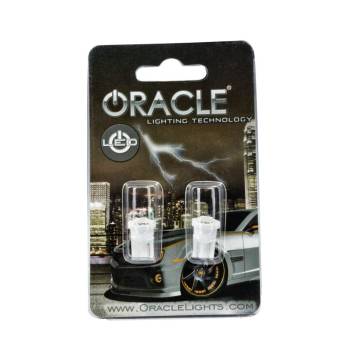 Oracle Lighting Technologies - Oracle Lighting LED Light Bulb - 1 LED - Amber - T10 Style (Pair)