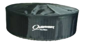 Outerwears Performance Products - Outerwears Pre Filter Air Filter Wrap - 11 in OD - 6 in Tall - Black