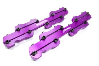 Proform Parts - Proform Rocker Arm Stud Girdle - 7/16-16 in Thread Studs - Purple - Big Block Chevy