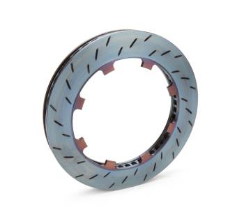 PFC Brakes - PFC Brakes V3 Driver Side Slotted Brake Rotor - 11.750 in OD - 0.810 in Thick - Snap Ring Attachment - Dyno Bedded