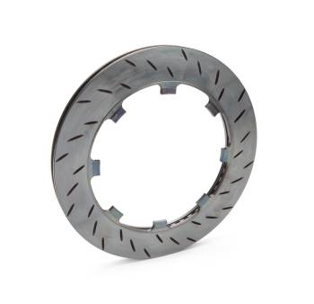 PFC Brakes - PFC Brakes V3 Passenger Side Slotted Brake Rotor - 11.750 in OD - 0.810 in Thick - Snap Ring Attachment - Dyno Bedded