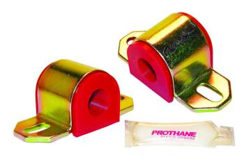 Prothane Motion Control - Prothane Sway Bar Bushing - 29 mm Bar - Red/Cadmium (Pair)
