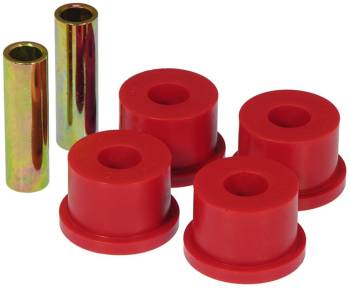 Prothane Motion Control - Prothane Axle Pivot Bushing - 2-3/8 in Tube Length - 1.75 in OD - 3 in Sleeve - 5/8 in Bolt - Red/Cadmium