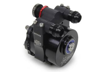 Peterson Fluid Systems - Peterson Adjustable Vacuum Regulator - Aluminum Screw-On - Red/Black