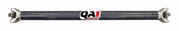 QA1 - QA1 Dirt Late Model Carbon Fiber Drive Shaft - 37 in Long - 2.25 in OD - 1310 U-Joints