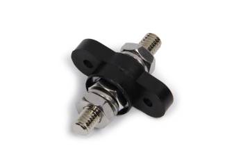 QuickCar Racing Products - QuickCar 2 Hole Firewall Junction - 3/8-16 in Stud - Black