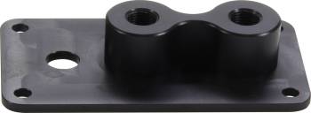 QuickCar Racing Products - QuickCar 1 Hole Firewall Junction - 1/8 in NPT - Black