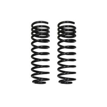 Rancho - Rancho Suspension Spring Kit - Front - 2 in Lift - 2 Coil Springs - Black - Jeep Wrangler 2007-18 (Pair)