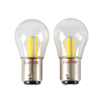 Holley RetroBright - Holley Retrobright LED Turn Signal - Amber - 1157 Style (Pair)