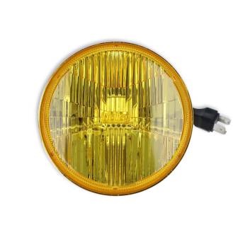 Holley RetroBright - Holley Retrobright Sealed Beam LED Headlight - 5.75 in OD - Yellow Lens