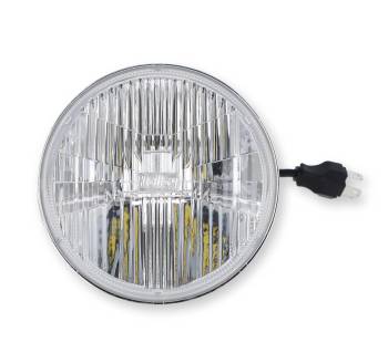 Holley RetroBright - Holley Retrobright Sealed Beam LED Headlight - 5.75 in OD - Modern White Lens