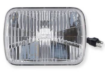 Holley RetroBright - Holley Retrobright Sealed Beam LED Headlight - 5 in Tall x 7 in Wide - Modern White Lens