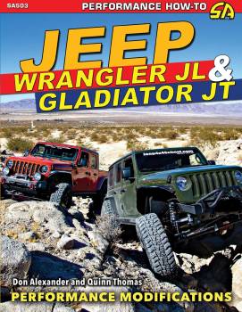 S-A Books - Jeep Wrangler JL & Gladiator JT Performance Modifications - 160 Pages