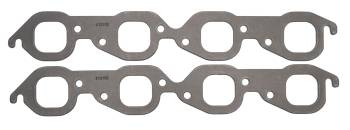 SCE Gaskets - SCE Header Gasket - 1.800 x 1.870 in Square Port - 0.150 in Thick - Big Block Chevy (Pair)