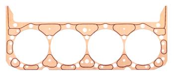 SCE Gaskets - SCE ICS Titan Copper Cylinder Head Gasket - 4.200 in Bore - 0.072 in Compression Thickness - Small Block Chevy