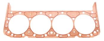 SCE Gaskets - SCE Titan Copper Cylinder Head Gasket - 4.200 in Bore - 0.043 in Compression Thickness - Small Block Chevy