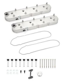Specialty Products - Specialty Products Tall Valve Cover - Baffled - Coil Stands - GM LS-Series (Pair)
