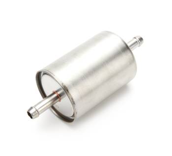 Specialty Products - Specialty Products In-Line Fuel Filter - 5 Micron - 3/8 in Hose Barb Inlet - 3/8 in Hose Barb Outlet - Stainless