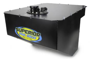 Superior Fuel Cells - Superior 26 Gallon Fuel Cell - SFI Approved - 20.5 in Wide x 19.75 in Deep - 10 AN Male Outlet/Return - Black