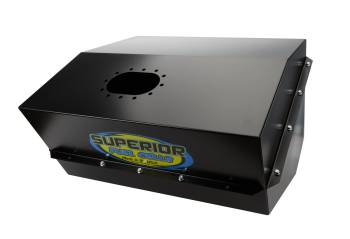 Superior Fuel Cells - Superior 30 Gallon Fuel Cell Can - 20-3/4 in Deep x 23-3/4 in Wide - Black - Dirt Late Model/Modified (Can Only)