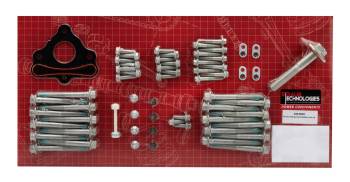 Straub Technologies - Straub Technologies Camshaft Gear Bolt Kit - Hex Heads - GM LS-Series