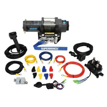 Superwinch - Superwinch Terra Winch - 3500 lb Capacity - Roller Fairlead - 10 ft Remote - 7/32 in x 32 ft Steel Rope - 12V