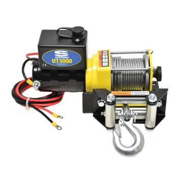 Superwinch - Superwinch UT3000 Winch - 3000 lb Capacity - Roller Fairlead - 12 ft Remote - 3/16 in x 40 ft Steel Rope - 12V