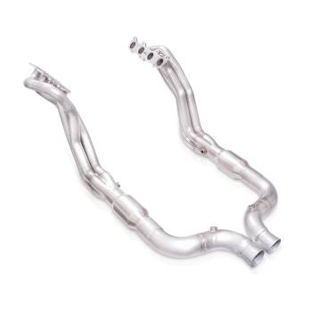 Stainless Works - Stainless Works Stainless Power Long Tube Headers w/ Catalytic Converters - 1-7/8 in Primary - 3 in Collector - Ford Coyote - Ford Mustang 2015-20