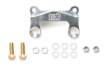Ti22 Performance - Ti22 Heavy-Duty Front Bolt-On Brake Caliper Bracket - 11 in Rotor - Clear - 3-1/4 in Lug Mount Calipers