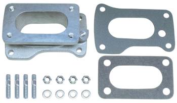 Trans-Dapt Performance - Trans-Dapt Carburetor Adapter - 1-3/4 in Thick - Open - Weber DGV to Toyota 20R