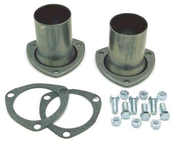 Trans-Dapt Performance - Trans-Dapt Collector Reducer - 3 in Inlet to 2-1/2 in Outlet - 3-Bolt Flange - Aluminized (Pair)