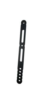 Triple X Race Components - Triple X Nose Wing Strap - Adjustable - 9-3/4 to 7-3/4 in Adjustable Height - Black - Triple X Sprint Car