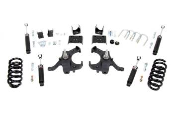 UMI Performance - UMI Performance Lowering Kit - 4-1/2 in Front/6 in Rear - GM Fullsize Truck 1973-87