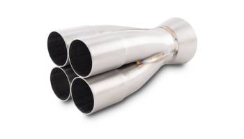 Vibrant Performance - Vibrant Performance Slip-On 4 into 1 Merge Collector - 1-5/8 in Primary Tubes - 2-1/4 in Outlet - Stainless