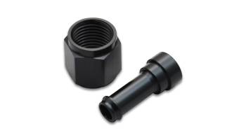 Vibrant Performance - Vibrant Performance Straight 8 AN Female Swivel to 3/8 in Hose Barb Adapter - Black