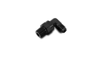 Vibrant Performance - Vibrant Performance 90 Degree 6 AN Male to 1/2 in NPT Male Adapter - Swivel - Black