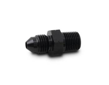 Vibrant Performance - Vibrant Performance Straight 8 AN Male to 1/4-19 in BSPT Male Adapter - Black