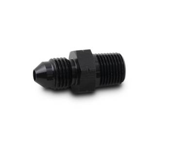 Vibrant Performance - Vibrant Performance Straight 8 AN Male to 3/8-19 in BSPT Male Adapter - Black