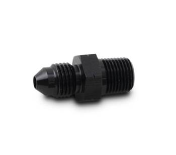 Vibrant Performance - Vibrant Performance Straight 10 AN Male to 1/2-14 in BSPT Male Adapter - Black