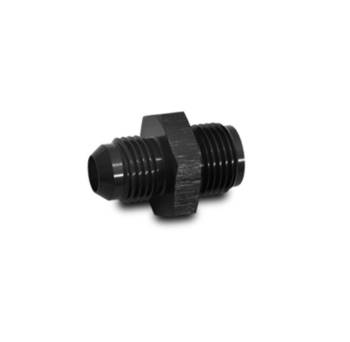 Vibrant Performance - Vibrant Performance Straight 6 AN Male to 7/16-24 in Inverted Flare Male Adapter - Black