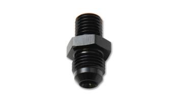 Vibrant Performance - Vibrant Performance Straight 6 AN Male to 12 mm x 1.25 Inverted Flare Adapter - Black